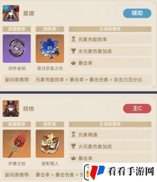 原神芙夜莫桃阵容玩法搭配介绍