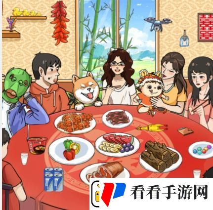 疯狂梗传开席啦4拖动物品合成12个菜通关攻略