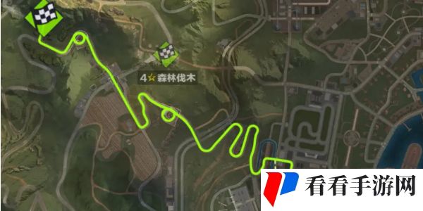 *飞车集结螺旋公路红标怎么跑