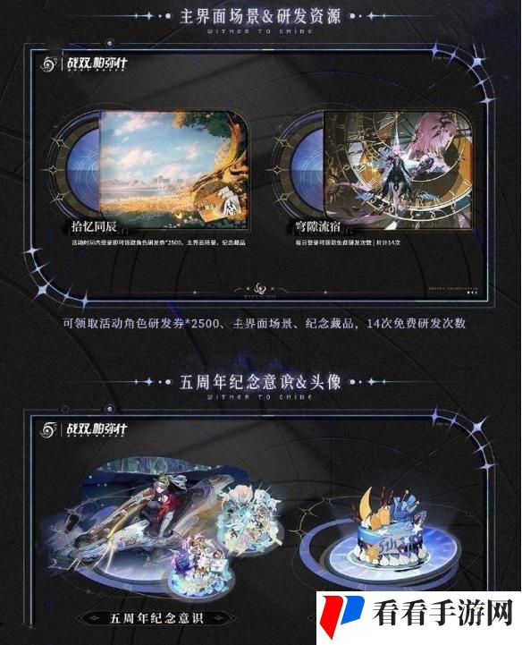 战双帕弥什5周年有哪些