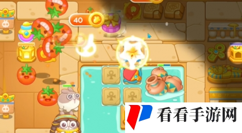 《保卫萝卜4》法老归来第69关通关攻略