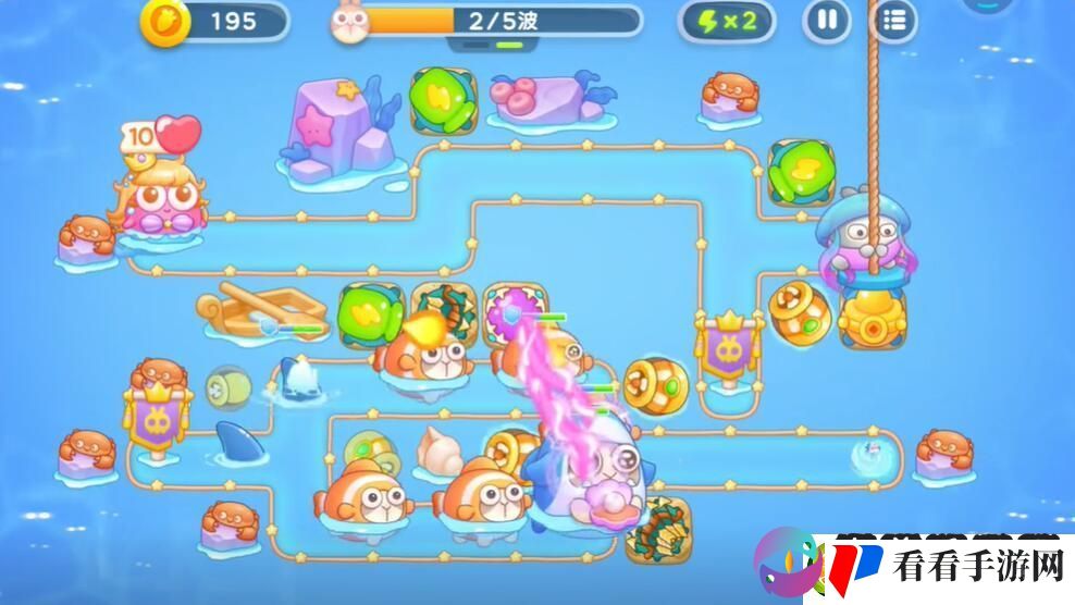 保卫萝卜4海的闺女第16关怎么过