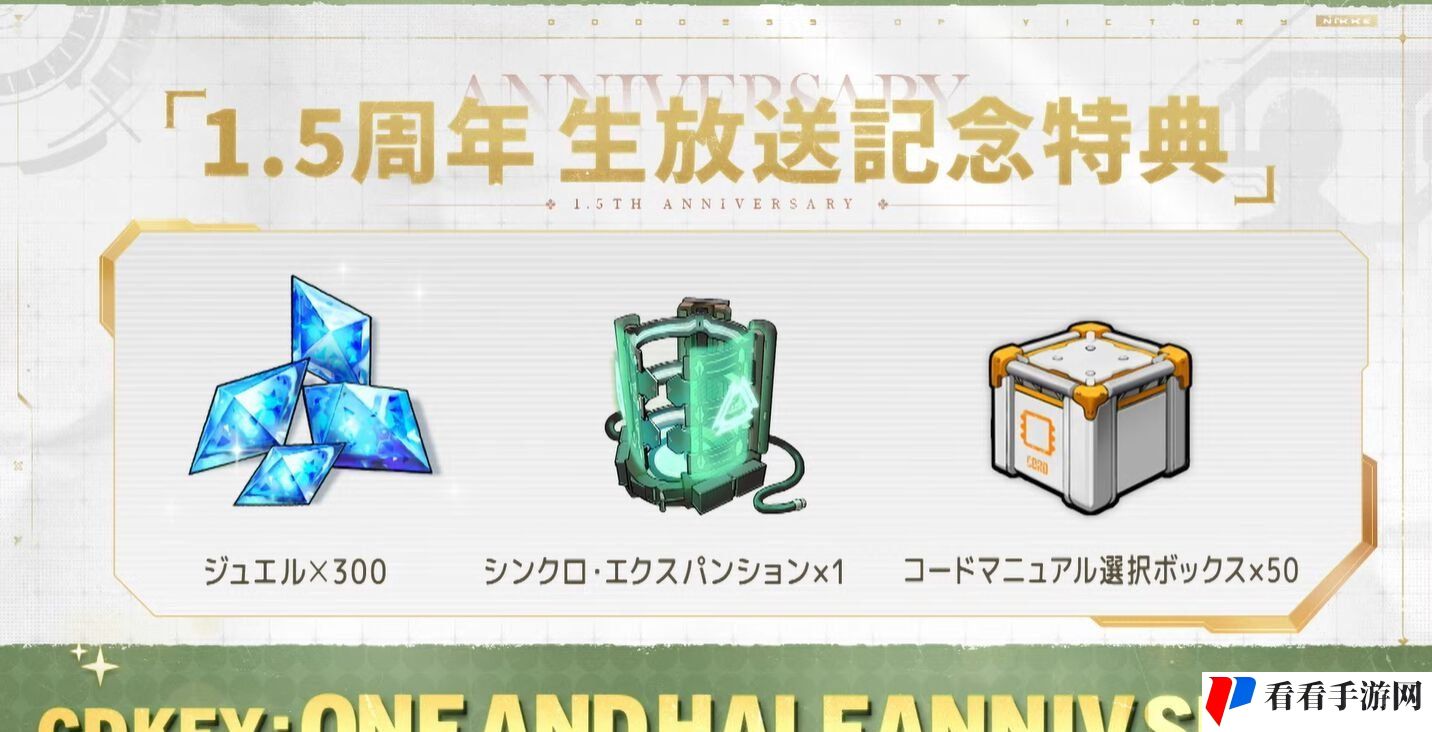 《妮姬胜利女神》1.5周年兑换码介绍