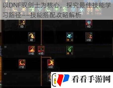 以DNF驭剑士为核心