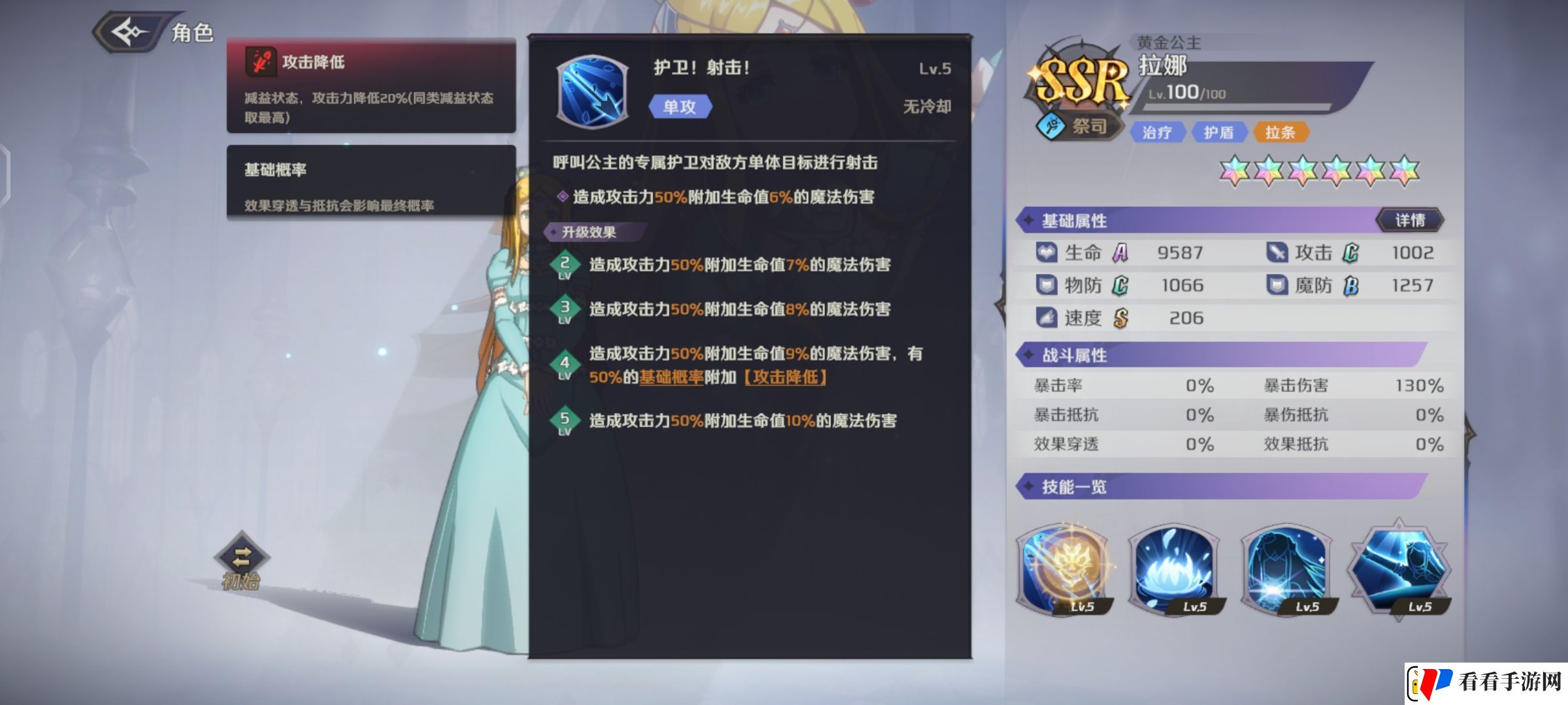 纳萨力克之王SSR角色祭司拉娜介绍