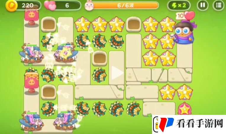 保卫萝卜4七夕鹊桥会第6关怎么过