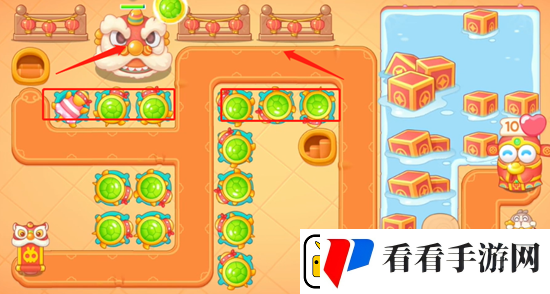 保卫萝卜4新春大集第7关攻略