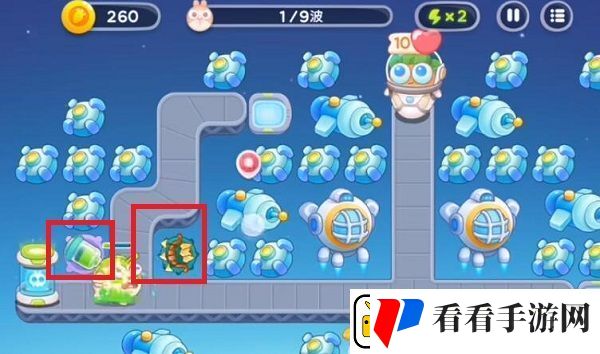 保卫萝卜4太空穿越第26关通关攻略