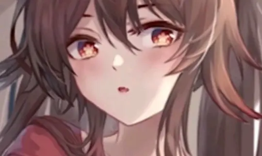 原神女角色一边流汗一边红着脸