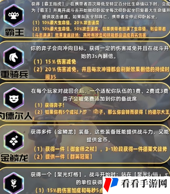 《金铲铲之战》派对时光机模式羁绊汇总