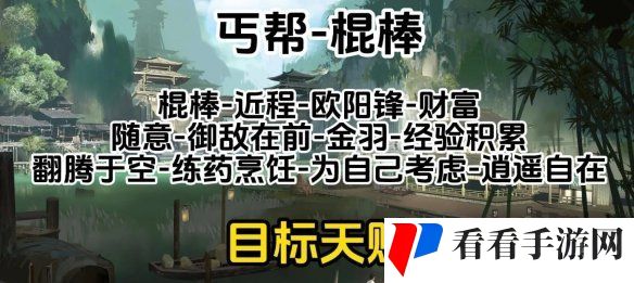 《射雕》手游优势职业推荐