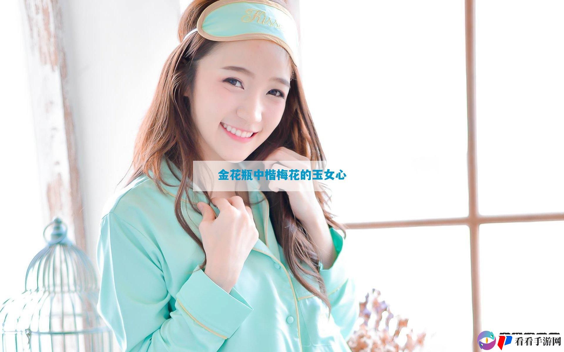 金花瓶中楷梅花的玉女心