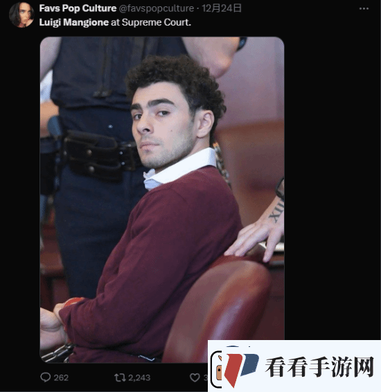 枪杀医保巨头CEO嫌犯颜值出圈网友称拍出了