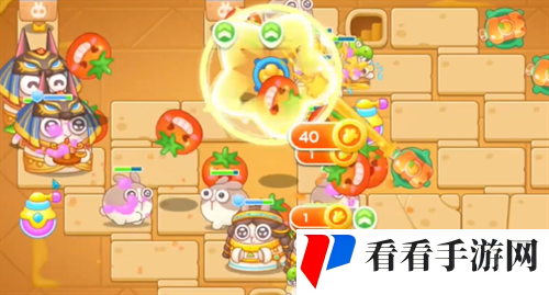 保卫萝卜4法老归来第105关怎么过图五