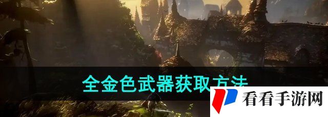《恶意不息》全金色武器获取方法