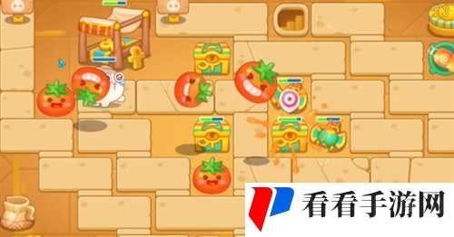 保卫萝卜4法老归来第105关怎么过图二