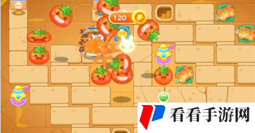 保卫萝卜4法老归来第105关怎么过图六