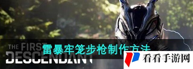 《*后裔》雷暴牢笼步枪制作方法