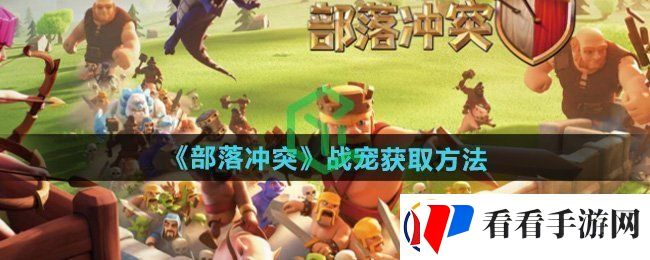 部落冲突战宠怎么获得