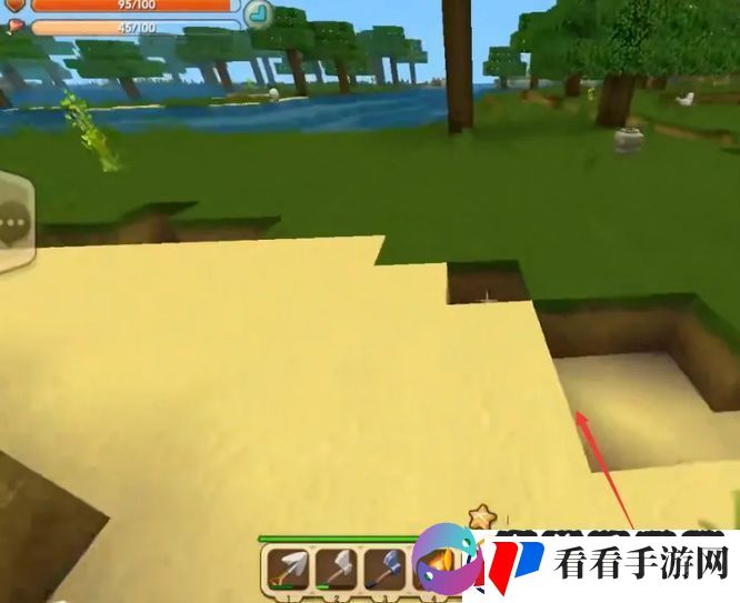 迷你世界怎么挖铁
