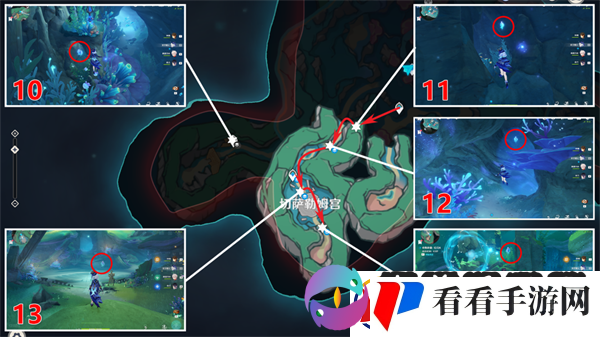 原神旧日之海水神瞳位置大全一览/原神旧日之海水神瞳在哪
