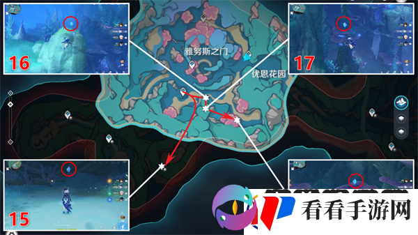 原神旧日之海水神瞳位置大全一览/原神旧日之海水神瞳在哪