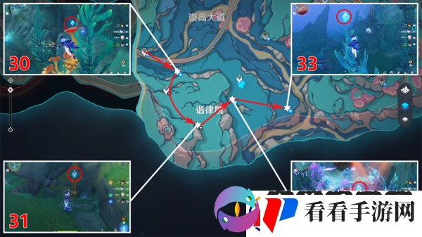 原神旧日之海水神瞳位置大全一览/原神旧日之海水神瞳在哪