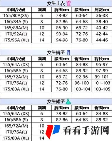 亚洲尺码和欧洲尺码专线