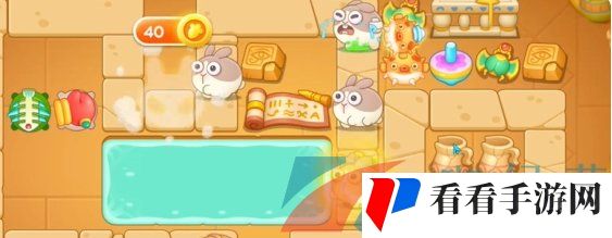 《保卫萝卜4》法老归来第107关通关攻略