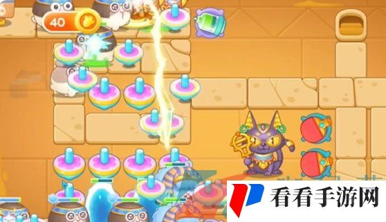 《保卫萝卜4》法老归来第99关通关攻略