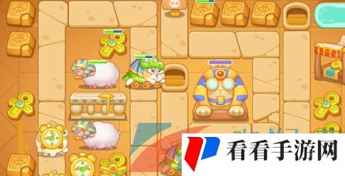 《保卫萝卜4》法老归来第106关通关攻略