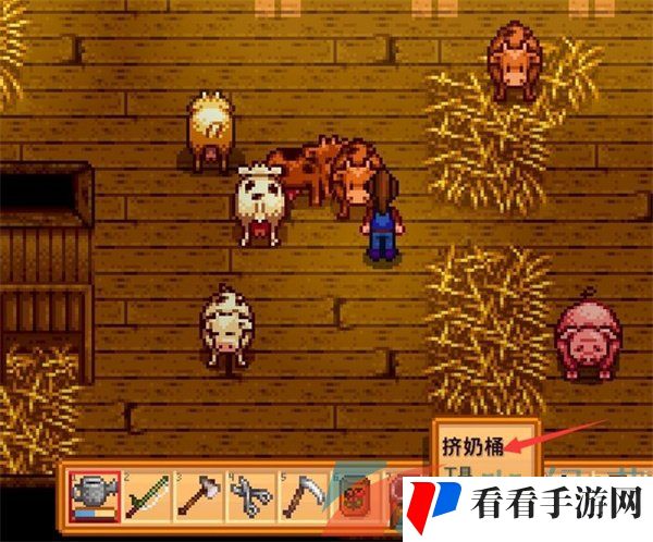 《星露谷物语》挤牛奶方法介绍