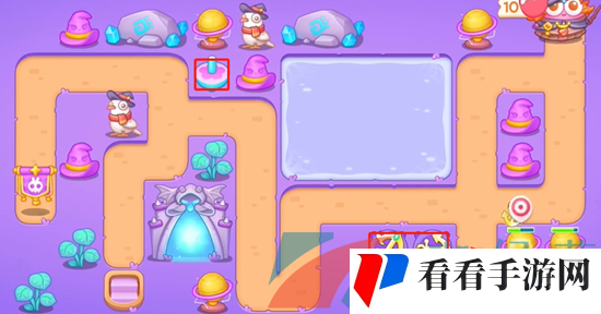 《保卫萝卜4》阿波与魔法宝藏第64关图文通关攻略