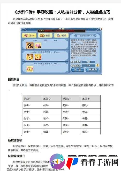 水浒Q传手游术士宝宝技能搭配,打造无敌辅助的秘籍