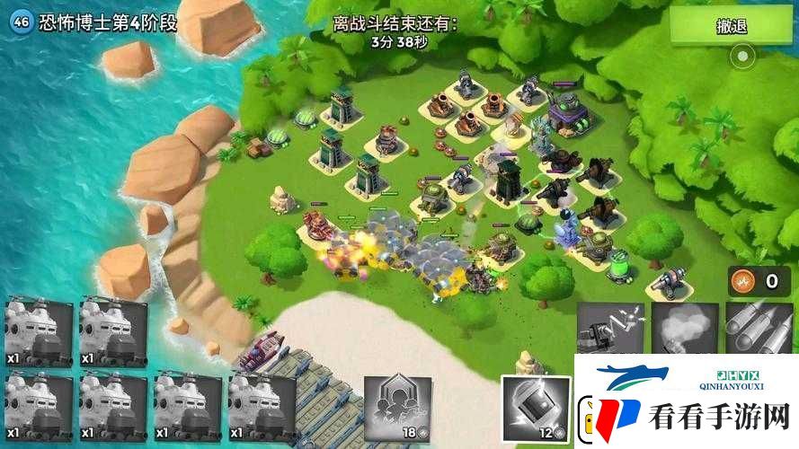 海岛奇兵12月24日恐怖博士阶段4高效通关攻略