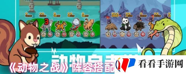 动物之战阵容怎么搭配