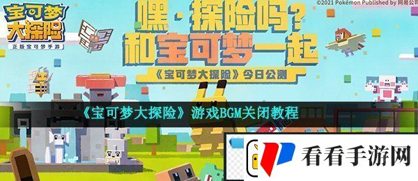 宝可梦大探险背景音乐怎么关