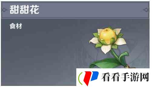 原神甜甜花在何处最多——集中点分布图