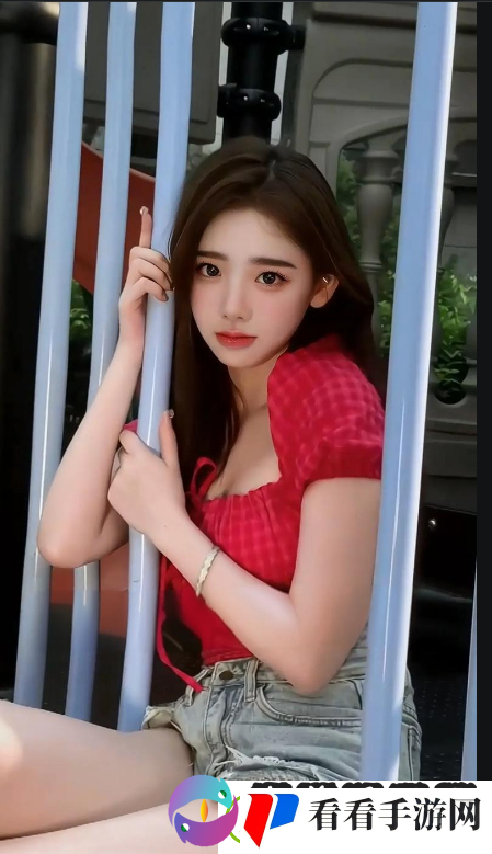 父亲有力挺送女儿的花园
