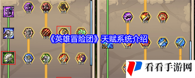 《英雄冒险团》天赋系统介绍