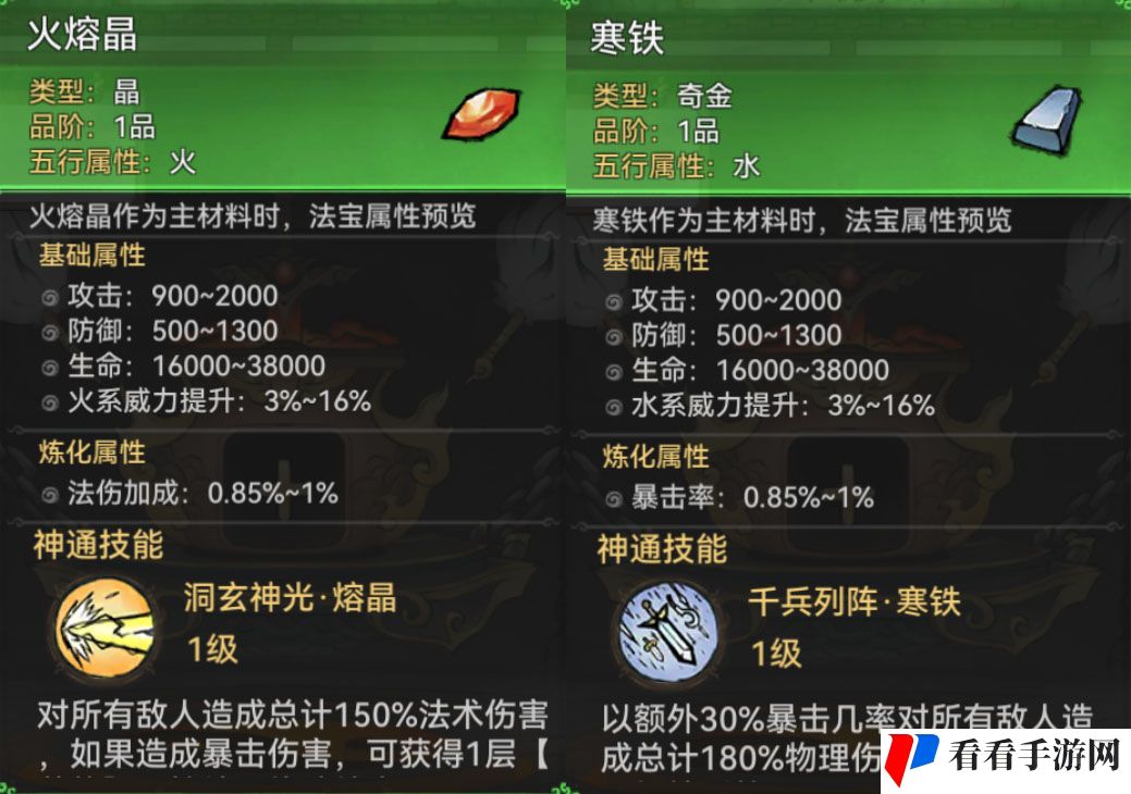 《最强祖师》最强法宝选择推荐介绍