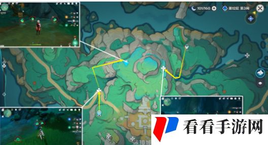《原神》沉玉谷清水玉位置一览