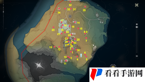《鸣潮》云陵谷宝箱位置大全