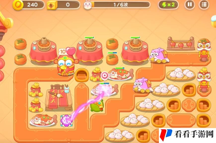 《保卫萝卜4》新春大集第3关通关攻略