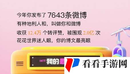 《微博》2024年度报告怎么查看