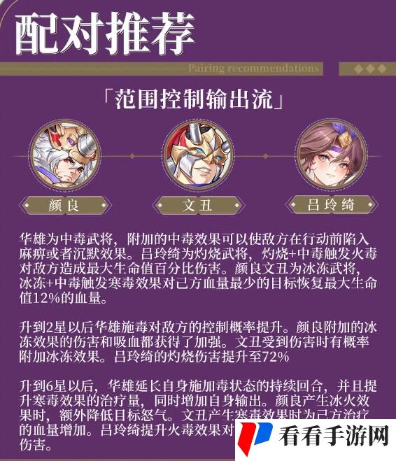 《三国云梦录》特殊阵容推荐介绍