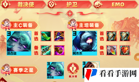 《云顶之弈》s10高裁薇古丝阵容推荐