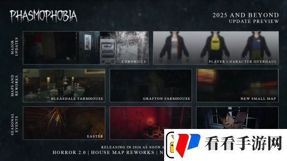 恐鬼症2025年详细更新路线图公布